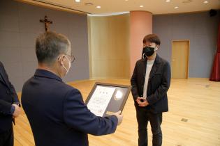 국제성모병원 노동조합 장준하 위원장, 인천광역시장 표창 수상